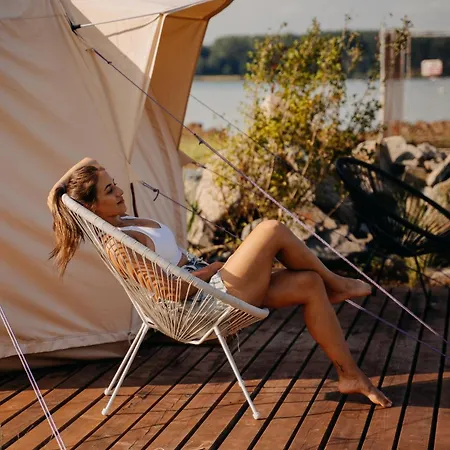 Luksusowy namiot Glamping Wake Surf Naklo Ołomuniec